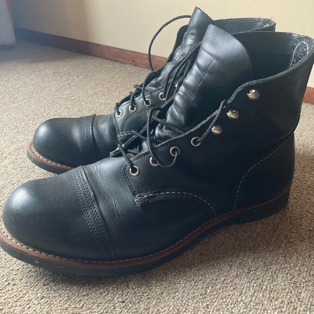 Red Wing Iron Ranger Black Men’s 12